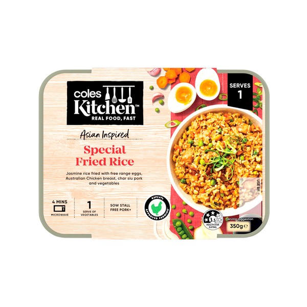 Coles Kitchen Special Fried Rice | 350g