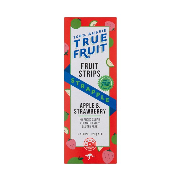 True Fruit Strips Apple & Strawberry | 120g