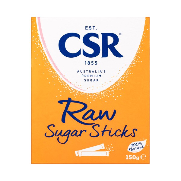 CSR Raw Sugar Sticks | 150g