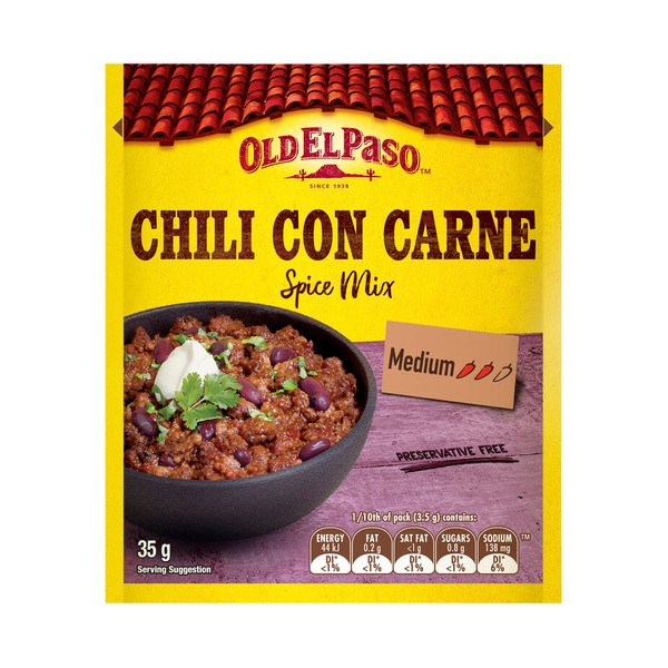 Old El Paso Chilli Con Canre Spice Mix | 35g