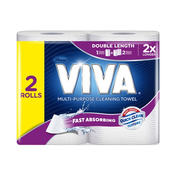 Viva Double Length Paper Towels | 2 pack