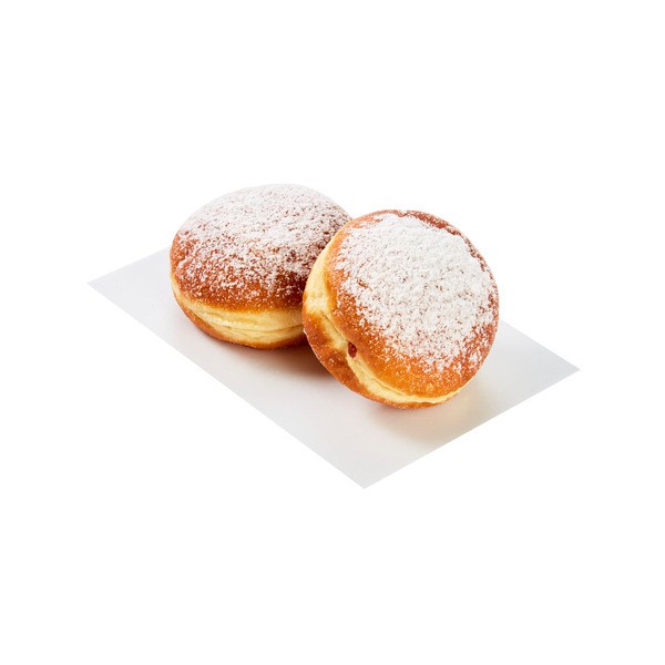 Coles Bakery Jam Filled Berliner Donut | 2 pack