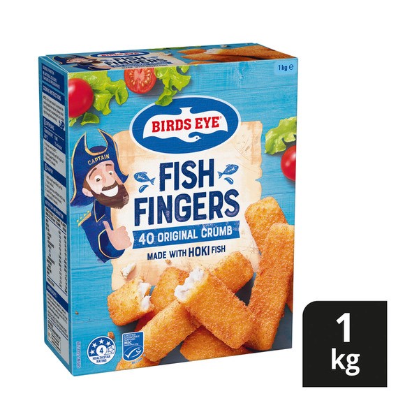 Birds Eye Frozen Fish Fingers 40 Pieces | 1kg
