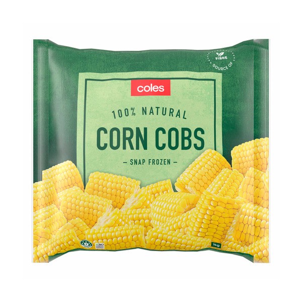 Coles Frozen Corn Cobs | 1kg