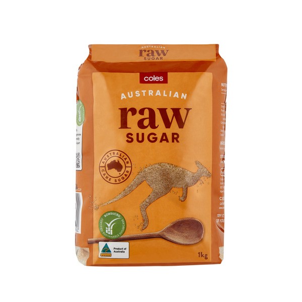 Coles Raw Sugar | 1kg