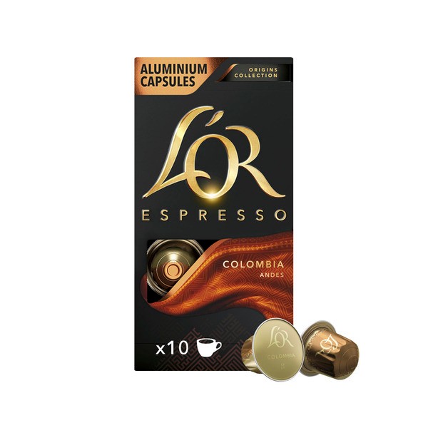 L'OR Espresso Colombia Intensity 8 Coffee Capsules 52g | 10 pack