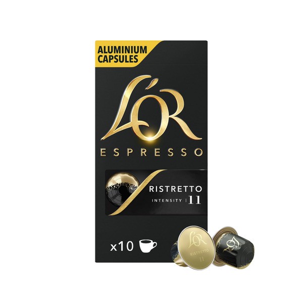 L'OR Espresso Ristretto Intensity 11 Coffee Capsules 52g | 10 pack