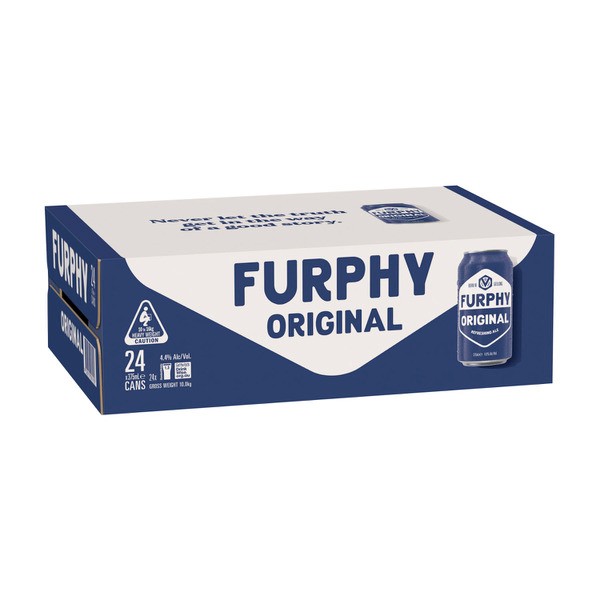 Furphy Refreshing Ale Can 375mL | 24 Pack