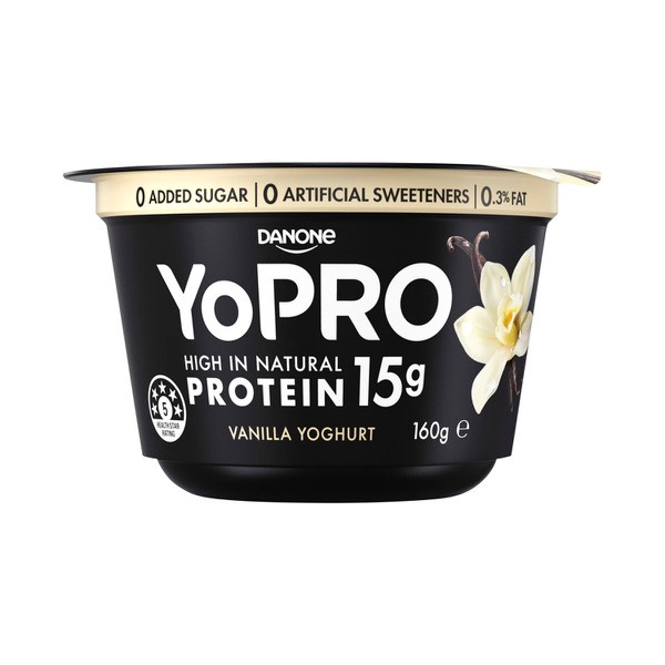 Danone YoPro Vanilla Yoghurt | 160g