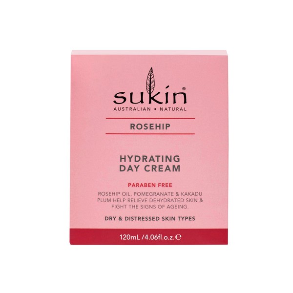 Sukin Rosehip Hydrating Day Cream | 120mL