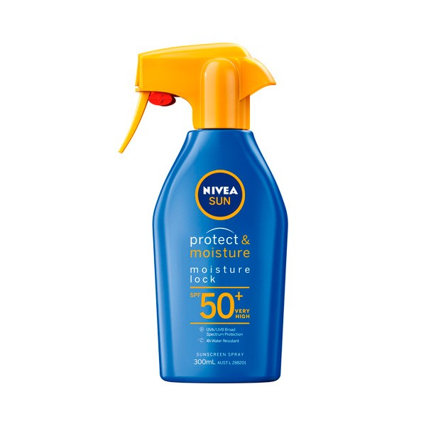 Nivea Sun Protect & Moisture Moisture Lock SPF50+ Sunscreen Spray | 300mL