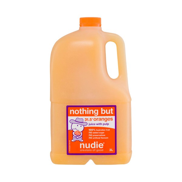 Nudie Nothing But Juice Orange | 3L