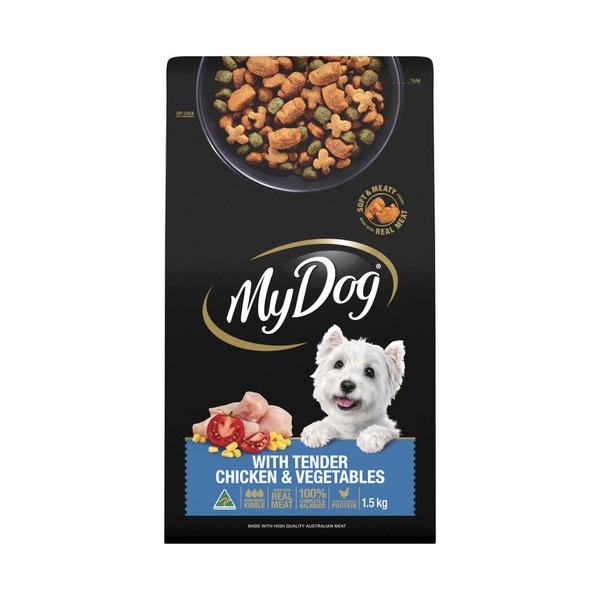 My Dog Roast Chicken Flavour Including Garden Vegetables Cheddar Cheese And Bacon Flavours Dry Dog Food | 1.5kg