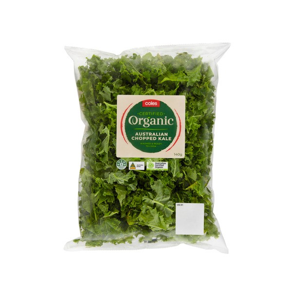 Coles Organic Chopped Kale | 140g