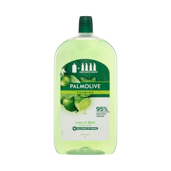 Palmolive Lime & Mint Foaming Liquid Hand Wash Refill | 1L