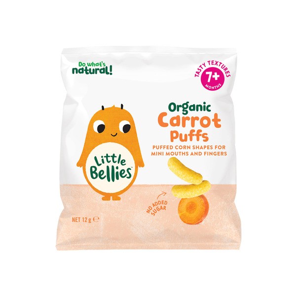 Little Bellies Baby Puffs Carrot | 12g