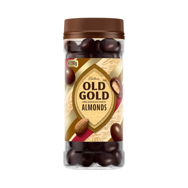 Cadbury Old Gold Dark Chocolate Coated Almonds | 280g