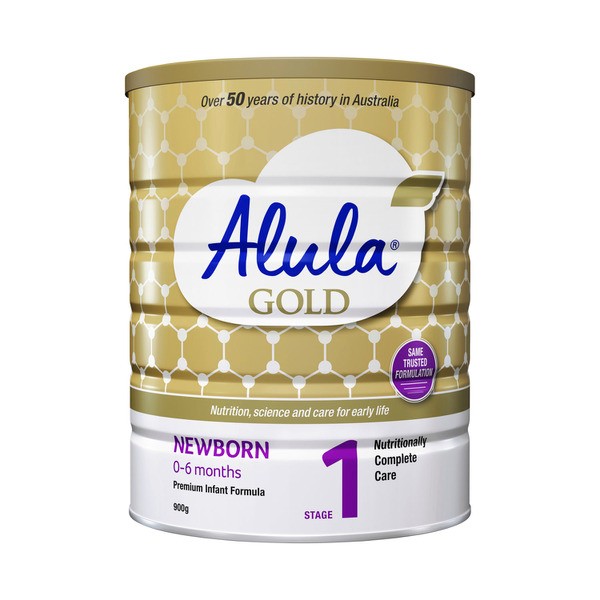 Alula Gold Newborn 0-6 Months Infant Formula | 900g