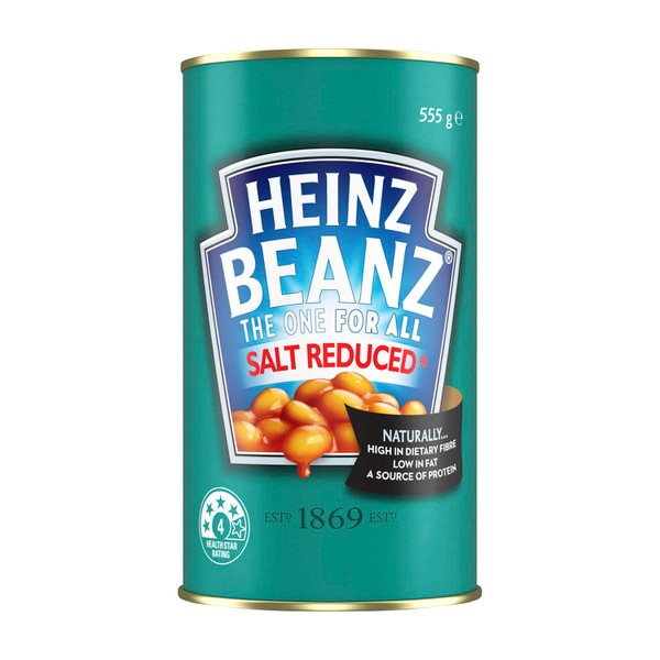 Heinz Baked Beans Salt  Reduced Beans | 555g
