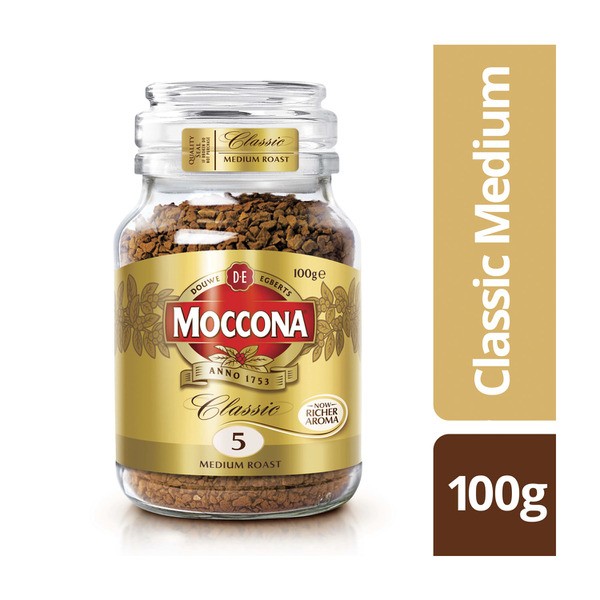 Moccona Classic Medium Roast Instant Coffee | 100g