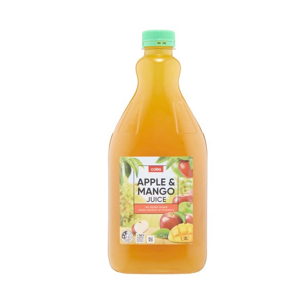 Coles Apple & Mango Juice | 2L