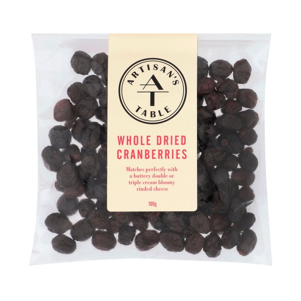 Artisan Whole Dried Cranberries | 100g