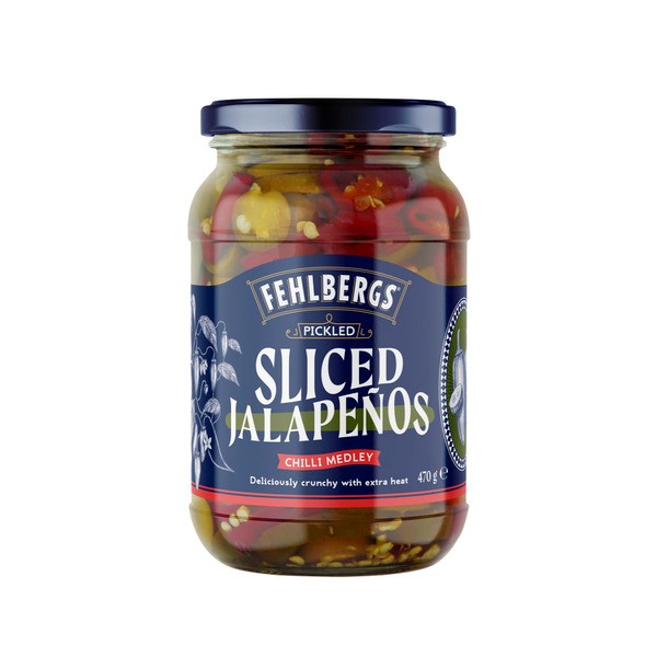 Fehlbergs Jalapeno & Chilli Mix Sliced Pickle | 470g