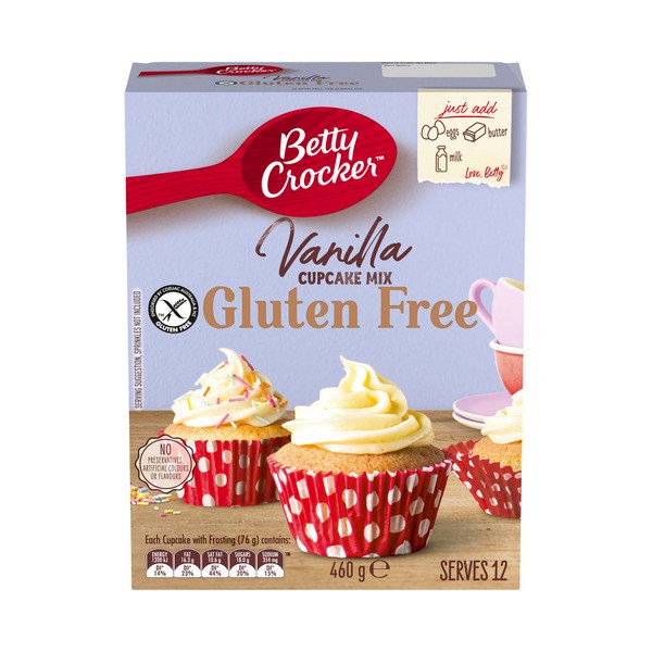 Betty Crocker Gluten Free Vanilla Cupcake Mix | 460g