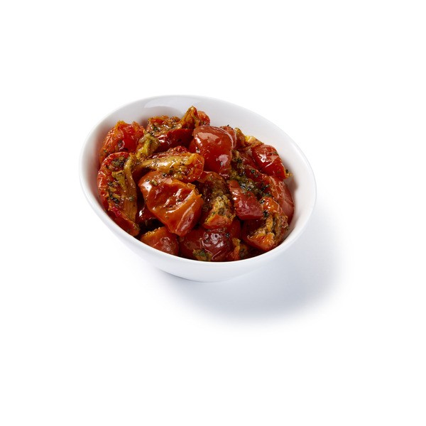 Coles Deli  Semi Dried Tomatoes with Fresh Basil | approx. 100g
