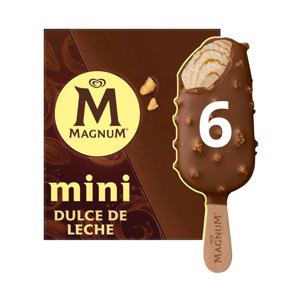 Magnum Ice Cream Mini Dulce De Leche 6Pack | 360mL