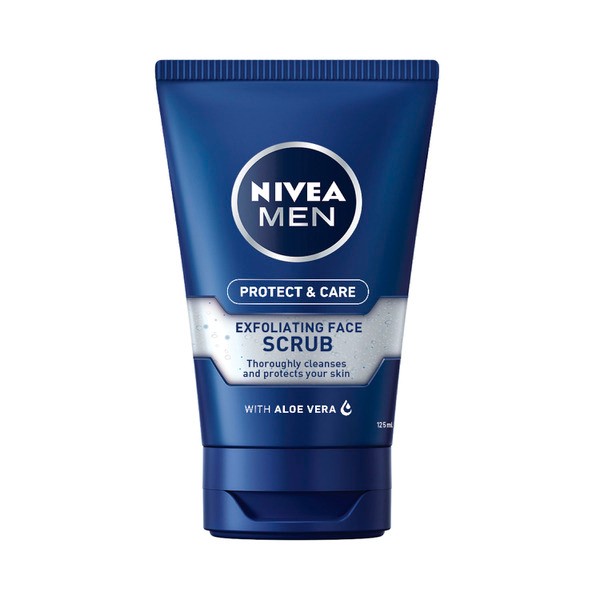 Nivea Men Protect & Care Exfoliating Face Scrub | 125mL