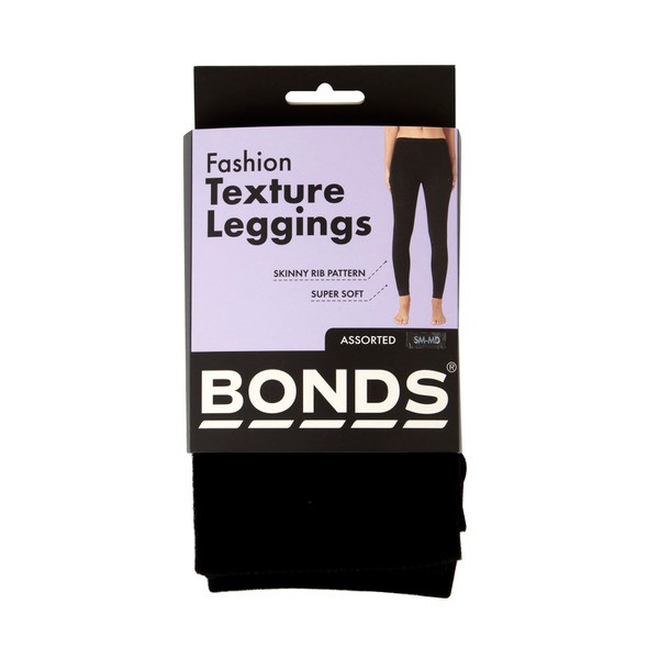 Bonds Textured Rib Legging Medium/ Long | 1 pack
