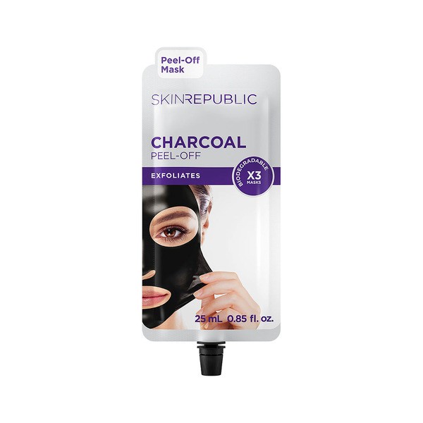 Skin Republic Charcoal Peel Off Mask | 3 Pack