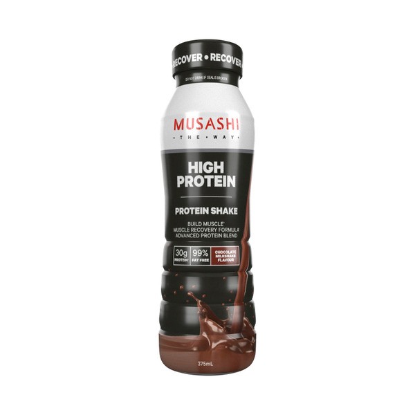 Musashi High Protein Shake Iced Chocolate | 375mL
