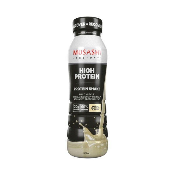 Musashi High Protein Shake Vanilla | 375mL