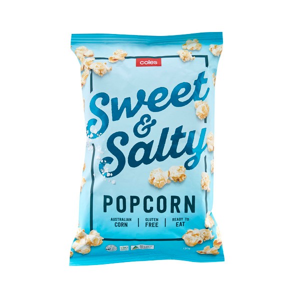 Coles Sweet & Salty Popcorn | 120g