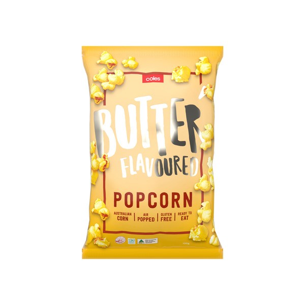 Coles Butter Popcorn | 100g