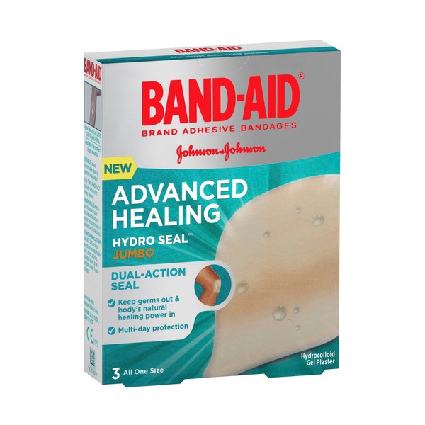 Band Aid Advanced Healing Hydro Seal Jumbo | 3 pack