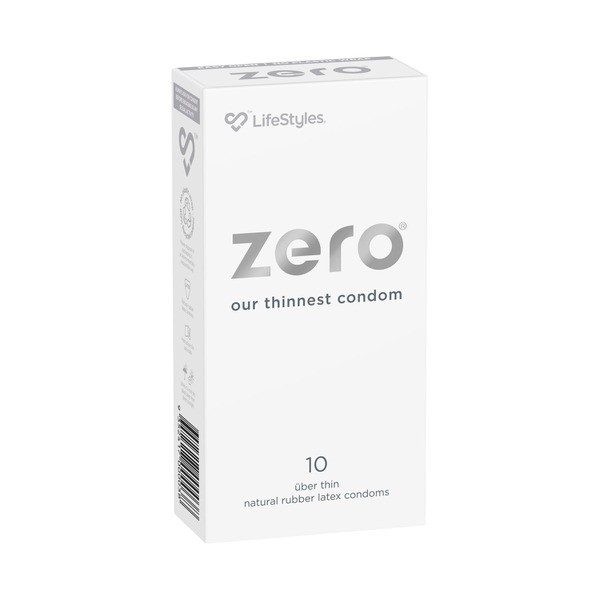 LifeStyles Uber Thin Zero Condoms  | 10 pack