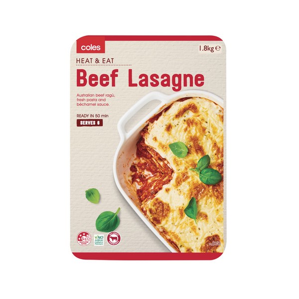 Coles Beef Lasagne | 1.8kg