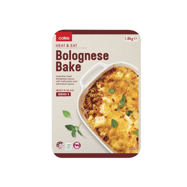 Coles Bolognese Bake | 1.8kg