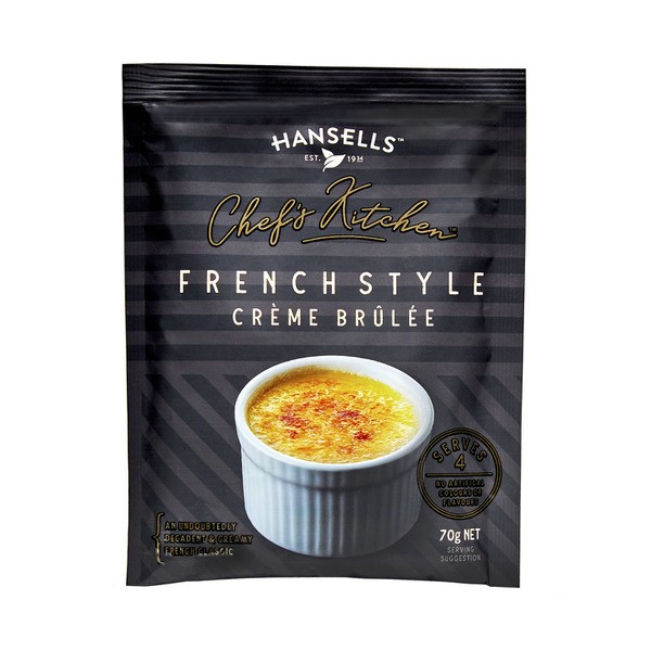 Hansells Chef's Kitchen French Style Creme Brulee | 70g