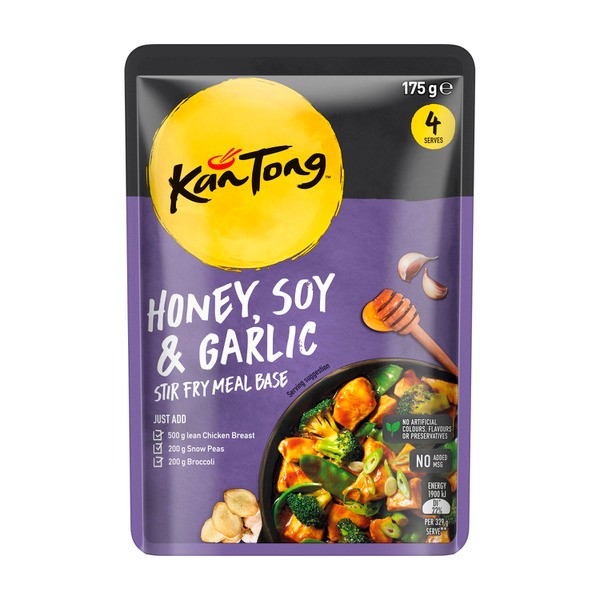 Kan Tong Honey Soy & Garlic Stir Fry Meal Base Pouch | 175g