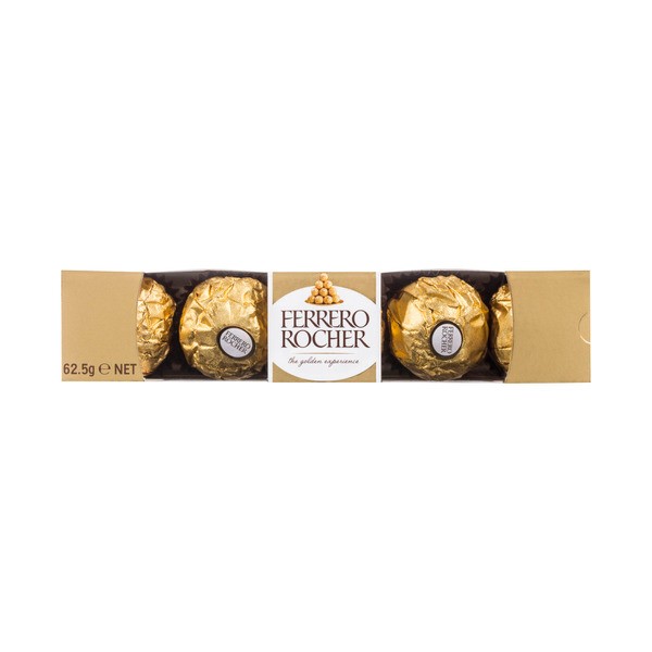 Ferrero Rocher Chocolate Gift Box 5 Pack | 62.5g