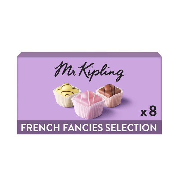 Mr Kipling French Fancies Selection Cakes 8 Pack | 205g