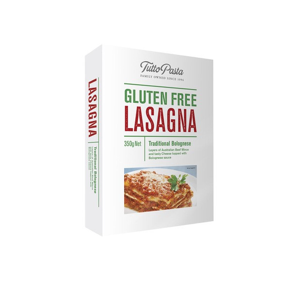 Tutto Pasta Gluten Free Lasagna Bolognese | 350g