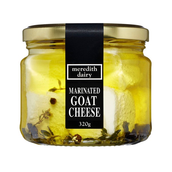 Meredith Dairy Marinated Goats Cheese | approx. 100g