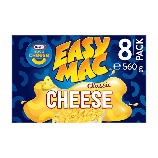 Kraft Easy Mac And Cheese Classic Cheese Pasta Macaroni Noodles | 560g