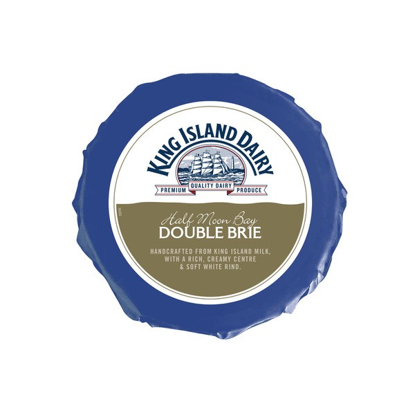 King Island Dairy Half Moon Bay Double Brie | approx.100g