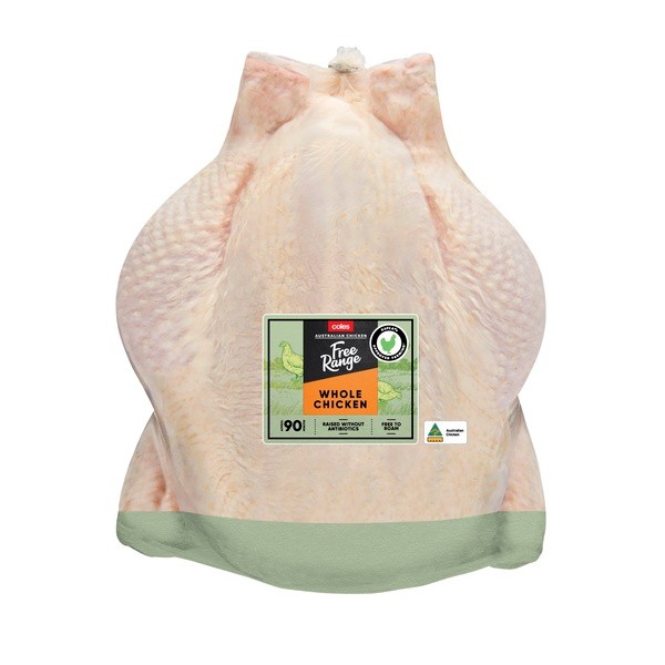 Coles RSPCA Approved Free Range Chicken Whole | approx. 1.6kg